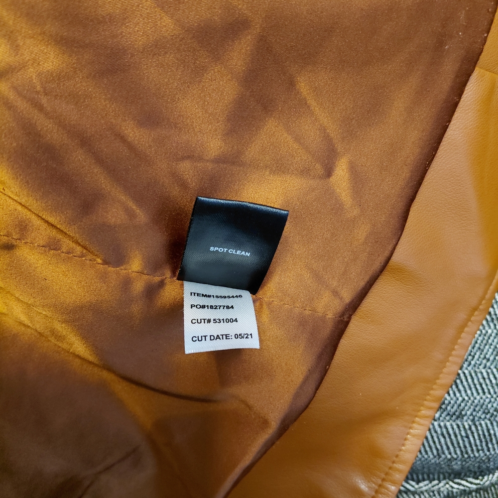 torrid Rust Faux Leather Moto Jacket - Picture 9 of 16